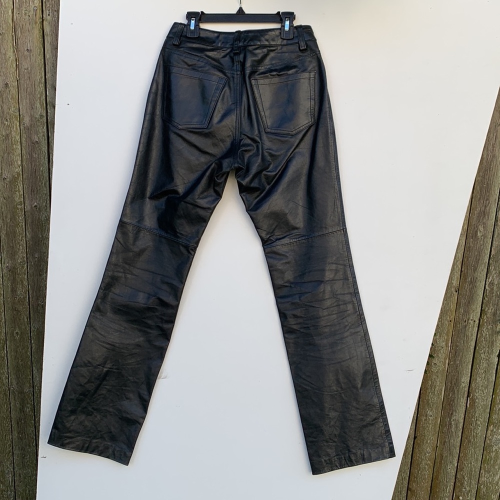 Gap vintage Leather pants/jeans boot cut NWT size 2